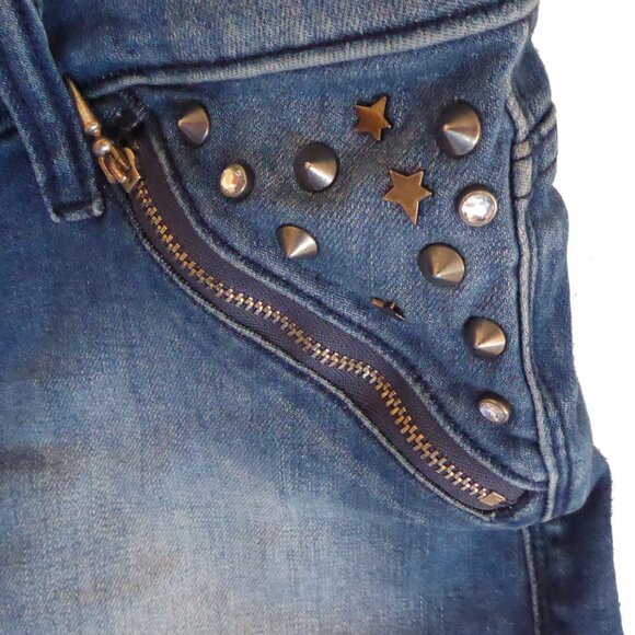 ROCK & REPUBLIC PIXIE Womens denim shorts size 2 - Picture 4 of 6